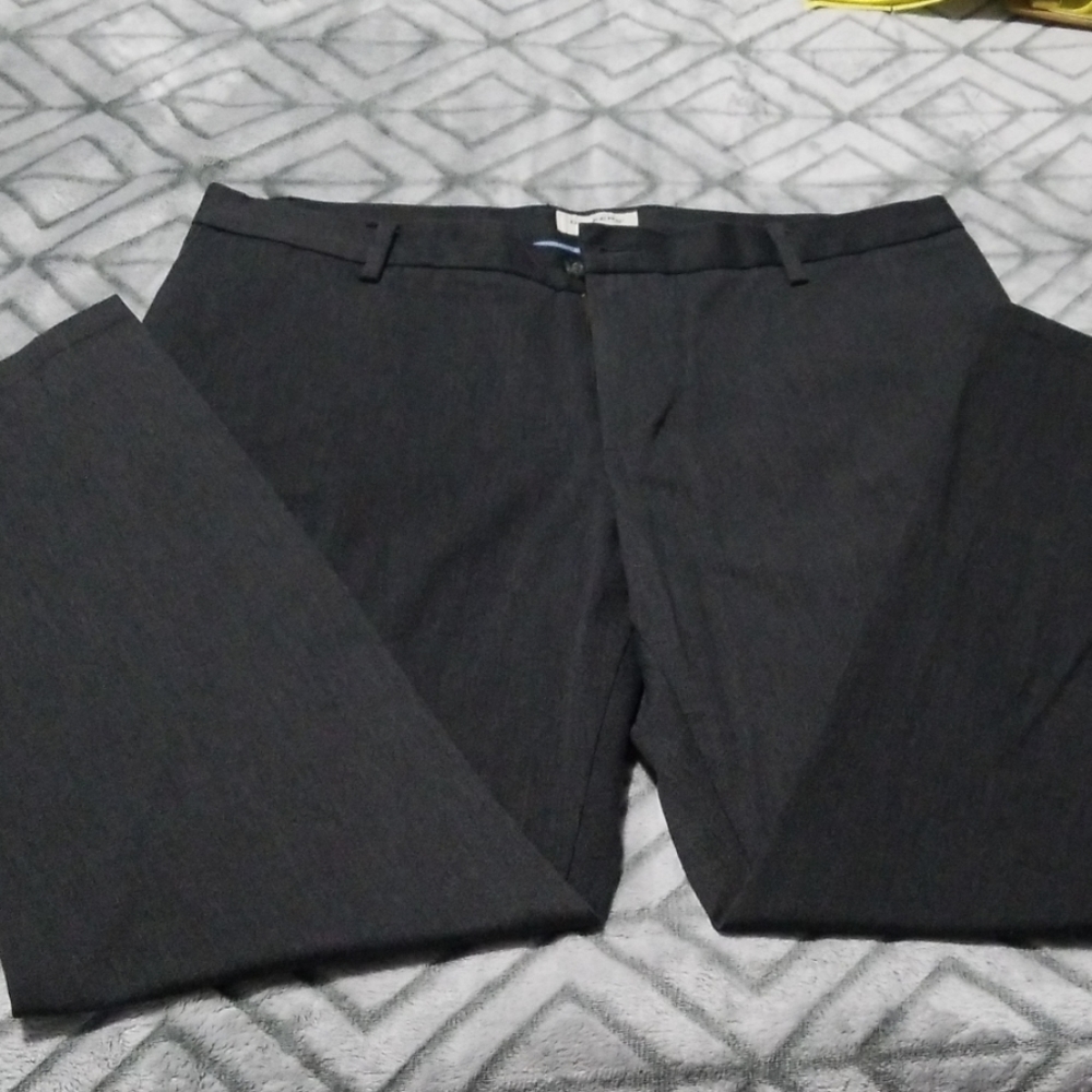 Dockers athletic fit dark grey dress up pans